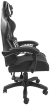 Крісло ігрове Fury Gaming Chair Avenger L 60 мм Black-White (NFF-1711) - зображення 6