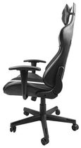 Fotel gamingowy Fury Gaming Chair Avenger XL 60 mm Black-White (NFF-1712) - obraz 4