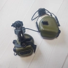 Кріплення адаптер Чебурашка Silenta на шолом для навушників Impact Sport Wаlker`s Earmor Peltor - Green - зображення 10