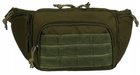 Тактична сумка на пояс 41х17х9см Peterson Зелений 000245746 - зображення 2
