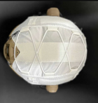 Чехол на каску кавер белый размер M/L FAST, TOR, TOR-D - изображение 6