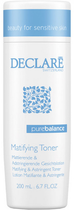 Очисний матувальний лосьйон Declare Pure Balance 200 мл (9007867005309) - зображення 1
