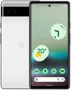 Smartfon Google Pixel 6A 5G 6/128GB DualSim Chalk White (GA03714-GB) - obraz 1