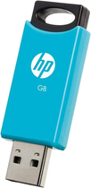 HP v212w 128GB USB 2.0 Blue/Black (HPFD212LB-128) - obraz 2