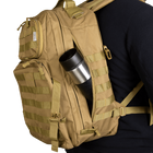 CamoTec рюкзак тактичний DASH Coyote, рюкзак армійський, рюкзак 40л, тактичний рюкзак койот 40л великий - зображення 5