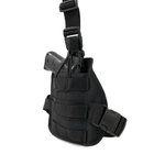Koбура на стегно для ПМ і пістолетного магазину чорна (LE2443) - зображення 7