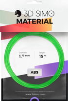 ABS пластик 3Dsimo для 3D-принтера 1.75 мм 120 г (G3D3013) - зображення 1