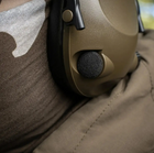 Активні тактичні навушники CrossEye Tactical 6S Військові шумоподавляючі захисні військові навушники Cross 123495 - зображення 7
