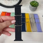 Силиконовый Ремешок Ocean Band для Apple Watch 42,44,45,49 мм Черный