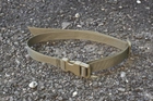 Стяжка ремінна, компресійна,крепіжна, утілітарна з фастексом та рамкою, Lumus tactical Khaki, Хакі, 100см , (LTE-03002) - зображення 1