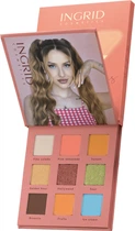 Палетка теней для век Ingrid Cosmetics Team X Summer Evenings Eyeshadow 9 оттенков 9 г (5902026668774)