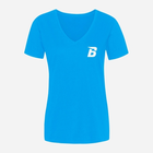 Футболка бавовняна коротка жіноча BODYPAK XS Бірюзова (1000000000129) - зображення 2