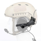 Кріплення адаптер Чебурашка на каску шолом для навушників Sordin (Grey) - изображение 2