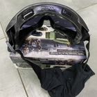 Окуляри тактичні ATTACK, маска тактична + 2 змінні стекла, колір Чорний - зображення 8