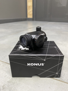 Коліматорний приціл KONUS NUCLEAR 1x22, 3 MOA, широке поле зору, низьке кріплення на Picatinny - зображення 10
