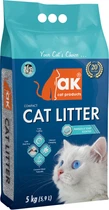Наполнитель для кошачьего туалета AK Cat Products Compact Cat Litter бентонитовый 5 кг (5.9л) Марсельское мыло (8699245877519)