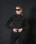 Сорочка тактична жіноча BEZET Combat чорний - XL - зображення 3