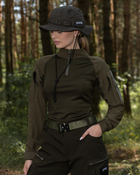 Женская рубашка тактическая BEZET Combat хаки - XL - изображение 3