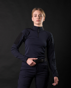 Сорочка тактична жіноча BEZET Combat синій - S - зображення 4