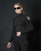 Сорочка тактична жіноча BEZET Combat чорний - L - зображення 2