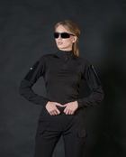 Сорочка тактична жіноча BEZET Combat чорний - S - зображення 3