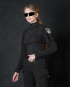 Сорочка тактична жіноча BEZET Combat чорний - XS - зображення 2