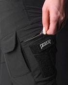 Жіночі брюки карго тактичні BEZET Байрактар чорний - XS - зображення 5