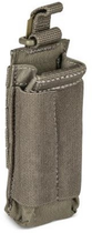 Підсумок для магазина 5.11 Tactical Flex Single Pistol Mag Pouch 56426-186 Сіро-зелений (2000980538935) - зображення 5