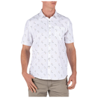 Рубашка 5.11 LIFE'S A BREACH SHORT SLEEVE SHIRT 71385 Medium, Білий