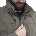 Хардшелл дождевик Pentagon HURRICANE SHELL JACKET K07014 Medium, RAL7013 (Олива) - изображение 4