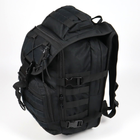 Рюкзак штурмовий 30 літрів Oxford 800D Чорний - зображення 9