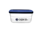 Контейнер НАРОДНИЙ ПРОДУКТ 500мл (квадратний) арт.89с