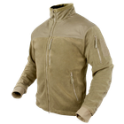 Тактична флісова куртка Condor ALPHA Mirco Fleece Jacket 601 Medium, Coyote Brown - зображення 5