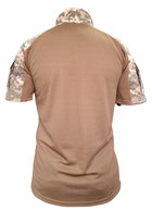 Рубашка Tactic4Profi УБАКС саржа-кулмакс пиксель-койот с коротким рукавом XXL - изображение 2