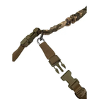 Ремень оружейный одноточечный - двухточечный универсальный с доп. креплением на приклад Пиксель - изображение 4