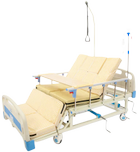 Механическая медицинская функциональная кровать MED1 с туалетом (MED1-H03 широкая) - изображение 1