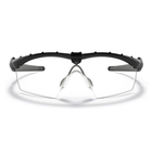 Балістичні тактичні окуляри Oakley SI Ballistic M Frame 2.0 Strike Array зі змінними лінзами: Прозора/Smoke Gray/VR28 Колір оправи: Чорний OKY-11-186 - зображення 4