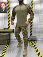 Тактический военный комплект Corsa ( Убакс + Штаны ), Камуфляж: Пиксель ВСУ, Размер: M - изображение 3