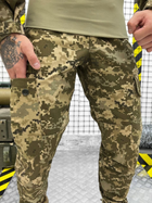 Тактический военный комплект Corsa ( Убакс + Штаны ), Камуфляж: Пиксель ВСУ, Размер: M - изображение 6
