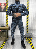Тактичний військовий комплект Статутний ВМСУ ( Кітель + Штани ), Камуфляж: Піксель, Розмір: XXL - зображення 3
