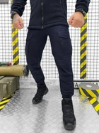 Тактический военный комплект Combo ( Флиска + Поло + Штаны ), Камуфляж: Синий, Размер: XL - изображение 7
