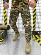 Тактичний військовий комплект Combo ( Фліска + Поло + Штани ), Камуфляж: Піксель ЗСУ, Розмір: S - зображення 7