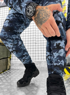 Тактический военный комплект Уставной ВМСУ ( Китель + Штаны ), Камуфляж: Пиксель, Размер: L - изображение 7