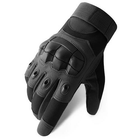 Рукавички тактичні сенсорні BDA; M/8; Чорний. Універсальні тактичні рукавички з пальцями. Армійські рукавички - зображення 3