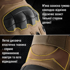 Перчатки тактические сенсорные BDA; M/8; Черный. Универсальные тактические перчатки с пальцами. Армейские перчатки. - изображение 5