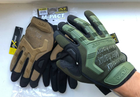 Перчатки тактические армейские размер L Mechanix, перчатки тактические с закрытыми пальцами олива - изображение 2