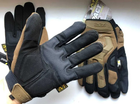 Рукавички тактичні армійські розмір L Mechanix, тактичні рукавиці з закритими пальцями койот - зображення 5