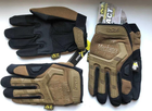 Повнопалі тактичні рукавички зсу розмір L, тактичні рукавички всі військові чорні койот - зображення 4