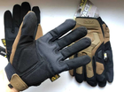 Повнопалі тактичні рукавички зсу розмір L, тактичні рукавички всі військові чорні койот - зображення 5