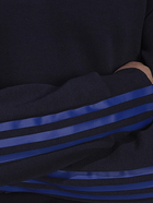 Bluza bez kaptura męska Adidas M Dk Swt H12218 L Niebieska (4064054427080) - obraz 4